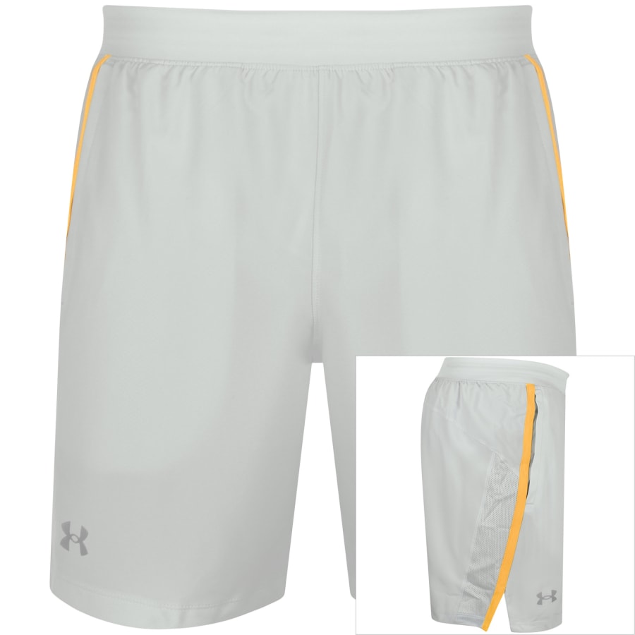 Under armour mens white shorts top